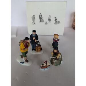 Dept 56 Heritage Village Collection "Seacaptain and His Mates" Set Of 4 #56587